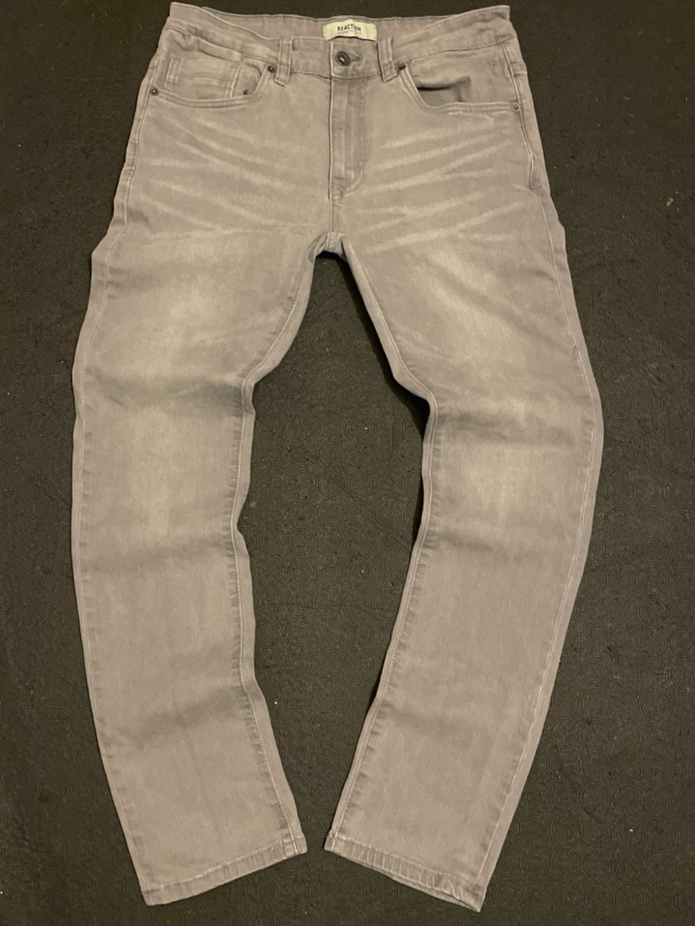 Kenneth Cole Slim Fit Gray Jeans